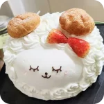 ひつじさんケーキ